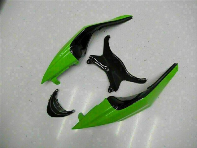 Carenagem Kawasaki ZX6R 2009-2012 - Preto Verde Vermelho Carenagem Kawasaki ZX6R 2009-2012 - Preto Verde Vermelho