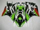Carenagem Kawasaki ZX6R 2009-2012 - Preto Verde Vermelho Carenagem Kawasaki ZX6R 2009-2012 - Preto Verde Vermelho