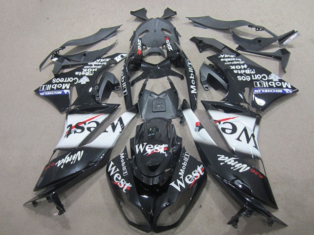Carenagem Kawasaki ZX6R 2009-2012 - Preto West
