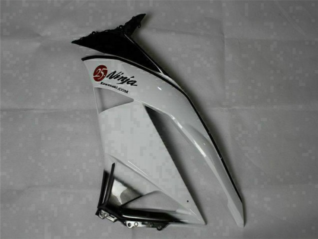 Carenagem Kawasaki ZX6R 2009-2012 - Verde Preto Branco 25 Carenagem Kawasaki ZX6R 2009-2012 - Verde Preto Branco 25