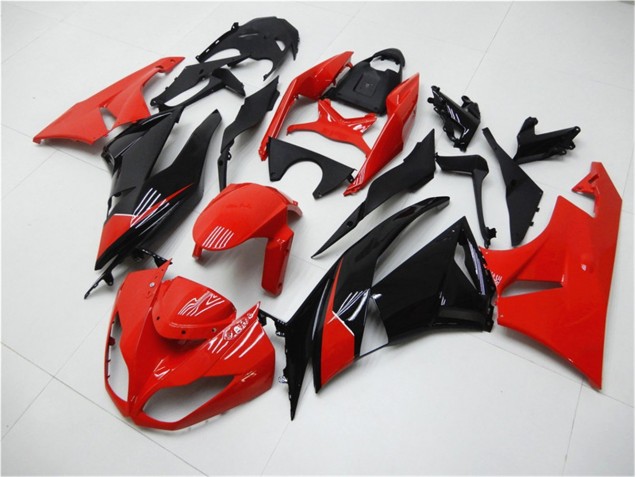 Carenagem Kawasaki ZX6R 2009-2012 - Vermelho Preto