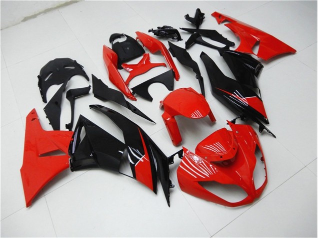 Carenagem Kawasaki ZX6R 2009-2012 - Vermelho Preto