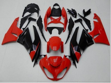 Carenagem Kawasaki ZX6R 2009-2012 - Vermelho Preto