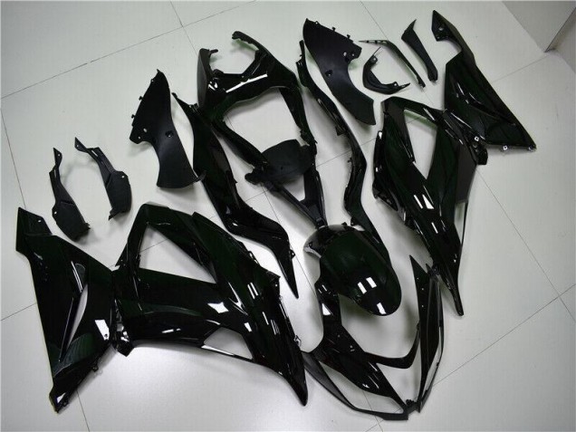 Carenagem Kawasaki ZX6R 2013-2018 - Preto Brilhante Carenagem Kawasaki ZX6R 2013-2018 - Preto Brilhante