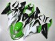 Carenagem Kawasaki ZX6R 2013-2018 - Verde Branco Preto Carenagem Kawasaki ZX6R 2013-2018 - Verde Branco Preto