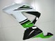 Carenagem Kawasaki ZX6R 2013-2018 - Verde Branco Preto Carenagem Kawasaki ZX6R 2013-2018 - Verde Branco Preto