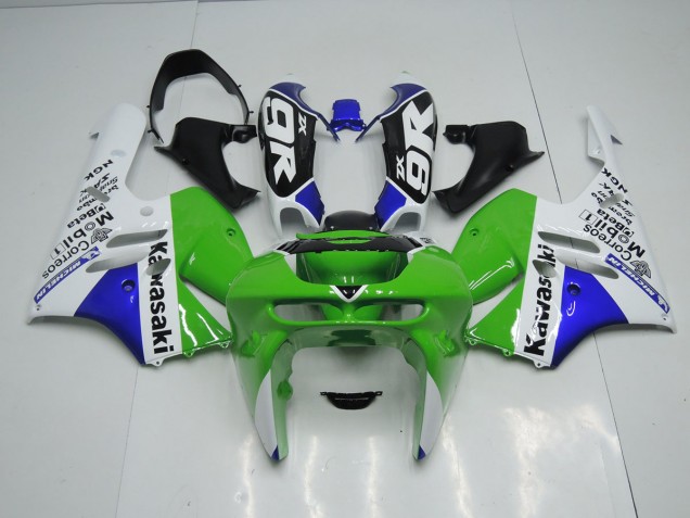 Carenagem Kawasaki ZX9R 1994-1997 - Verde Branco Carenagem Kawasaki ZX9R 1994-1997 - Verde Branco