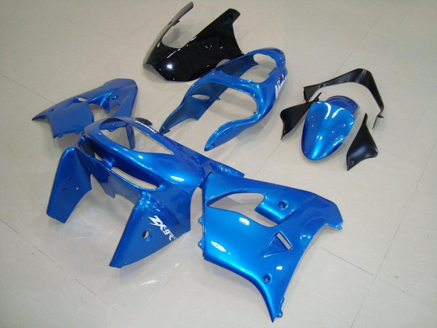 Carenagem Kawasaki ZX9R 1998-1999 - Azul Preto Carenagem Kawasaki ZX9R 1998-1999 - Azul Preto
