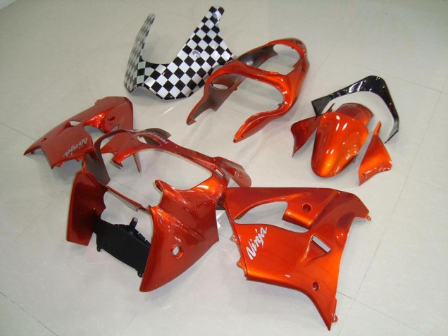 Carenagem Kawasaki ZX9R 2000-2001 - Laranja