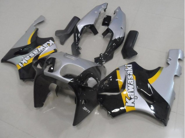 Carenagem Kawasaki ZX9R 2000-2001 - Prata & Preto Carenagem Kawasaki ZX9R 2000-2001 - Prata & Preto