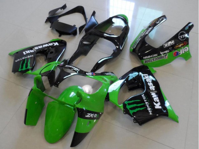 Carenagem Kawasaki ZX9R 2000-2001 - Verde Monster Carenagem Kawasaki ZX9R 2000-2001 - Verde Monster