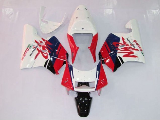 Carenagem Kawasaki ZX9R 2000-2001 - Vermelho Branco