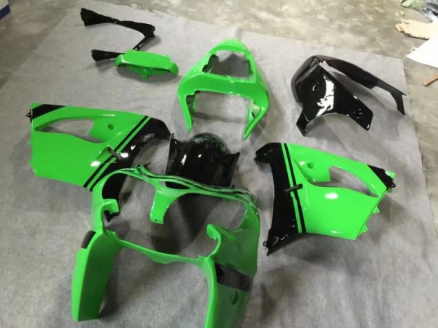 Carenagem Kawasaki ZX9R 2002-2003 - Verde Preto Brilhante Carenagem Kawasaki ZX9R 2002-2003 - Verde Preto Brilhante