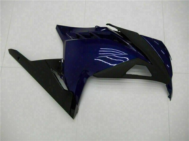 Carenagem & Plástico Kawasaki EX300 2013-2016 - Azul Preto