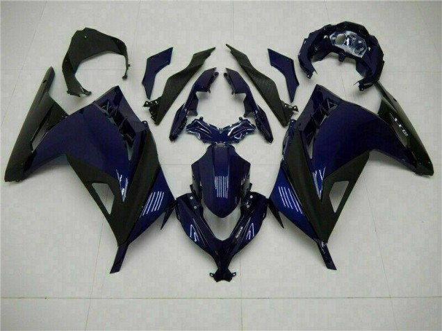 Carenagem & Plástico Kawasaki EX300 2013-2016 - Azul Preto