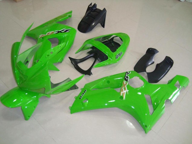 Carenagem & Plástico Kawasaki ZX6R 2003-2004 - Verde Carenagem & Plástico Kawasaki ZX6R 2003-2004 - Verde