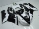 Carenagem & Plástico Kawasaki ZX6R 2005-2006 - Preto Branco Carenagem & Plástico Kawasaki ZX6R 2005-2006 - Preto Branco
