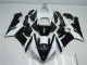 Carenagem & Plástico Kawasaki ZX6R 2005-2006 - Preto Branco Carenagem & Plástico Kawasaki ZX6R 2005-2006 - Preto Branco