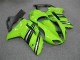 Carenagem & Plástico Kawasaki ZX6R 2007-2008 - Verde Preto Carenagem & Plástico Kawasaki ZX6R 2007-2008 - Verde Preto