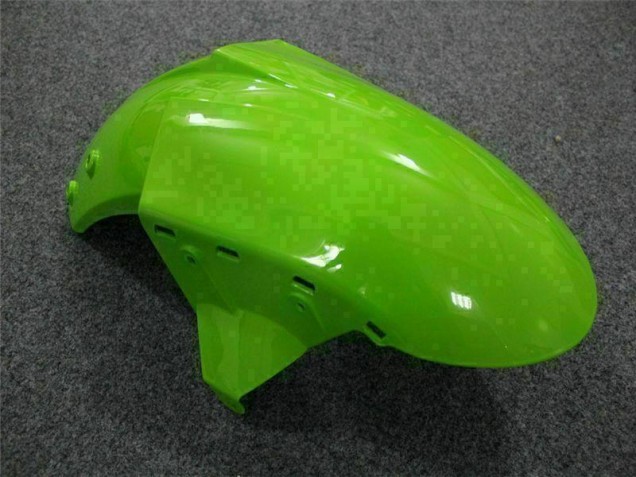 Carenagem & Plástico Kawasaki ZX6R 2007-2008 - Verde Preto Carenagem & Plástico Kawasaki ZX6R 2007-2008 - Verde Preto