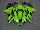 Carenagem & Plástico Kawasaki ZX6R 2007-2008 - Verde Preto Carenagem & Plástico Kawasaki ZX6R 2007-2008 - Verde Preto