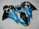 Carenagem & Plástico Kawasaki ZX6R 2013-2018 - Azul Preto Carenagem & Plástico Kawasaki ZX6R 2013-2018 - Azul Preto