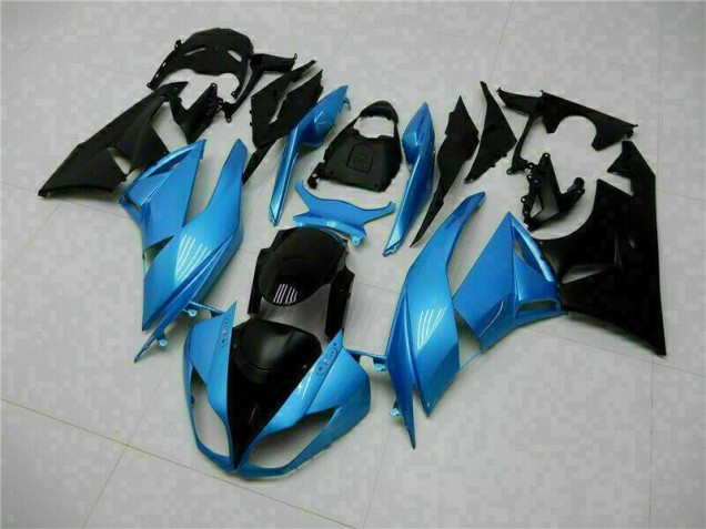 Carenagem & Plástico Kawasaki ZX6R 2013-2018 - Azul Preto Carenagem & Plástico Kawasaki ZX6R 2013-2018 - Azul Preto
