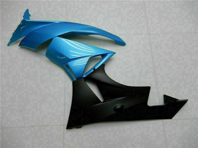 Carenagem & Plástico Kawasaki ZX6R 2013-2018 - Azul Preto Carenagem & Plástico Kawasaki ZX6R 2013-2018 - Azul Preto