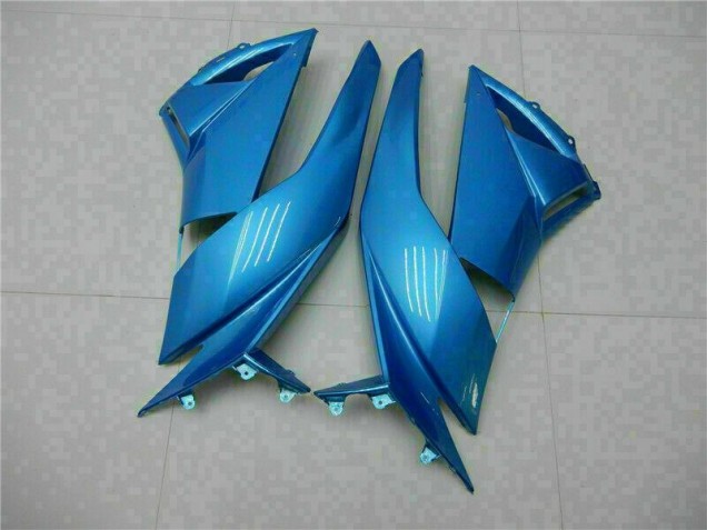 Carenagem & Plástico Kawasaki ZX6R 2013-2018 - Azul Preto Carenagem & Plástico Kawasaki ZX6R 2013-2018 - Azul Preto