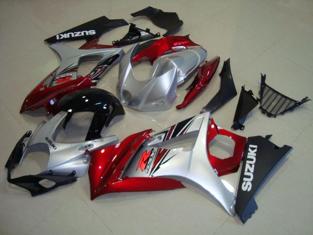 Carenagem & Plástico Suzuki GSXR 1000 K7 2007-2008 - Vermelho Preto Prata Carenagem & Plástico Suzuki GSXR 1000 K7 2007-2008 - Vermelho Preto Prata
