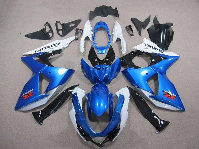 Carenagem & Plástico Suzuki GSXR 1000 K9 2009-2016 - Azul Branco Carenagem & Plástico Suzuki GSXR 1000 K9 2009-2016 - Azul Branco