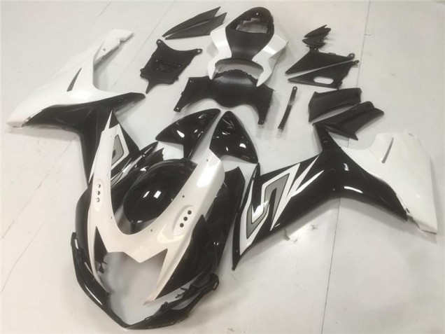 Carenagem & Plástico Suzuki GSXR 600 / 750 K11 2011-2021 - Preto Branco Carenagem & Plástico Suzuki GSXR 600 / 750 K11 2011-2021 - Preto Branco