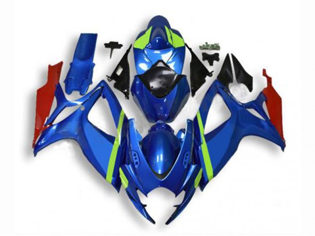 Carenagem & Plástico Suzuki GSXR 600 / 750 K6 2006-2007 - Azul Carenagem & Plástico Suzuki GSXR 600 / 750 K6 2006-2007 - Azul