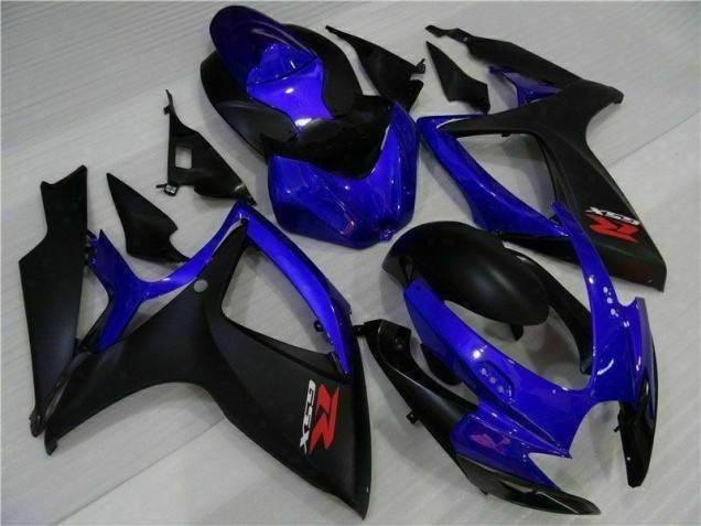 Carenagem & Plástico Suzuki GSXR 600 / 750 K6 2006-2007 - Azul Preto Carenagem & Plástico Suzuki GSXR 600 / 750 K6 2006-2007 - Azul Preto