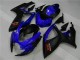 Carenagem & Plástico Suzuki GSXR 600 / 750 K6 2006-2007 - Azul Preto Carenagem & Plástico Suzuki GSXR 600 / 750 K6 2006-2007 - Azul Preto