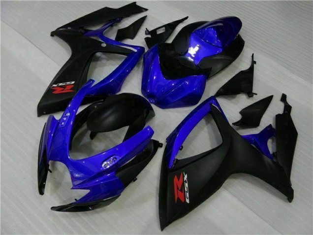 Carenagem & Plástico Suzuki GSXR 600 / 750 K6 2006-2007 - Azul Preto Carenagem & Plástico Suzuki GSXR 600 / 750 K6 2006-2007 - Azul Preto