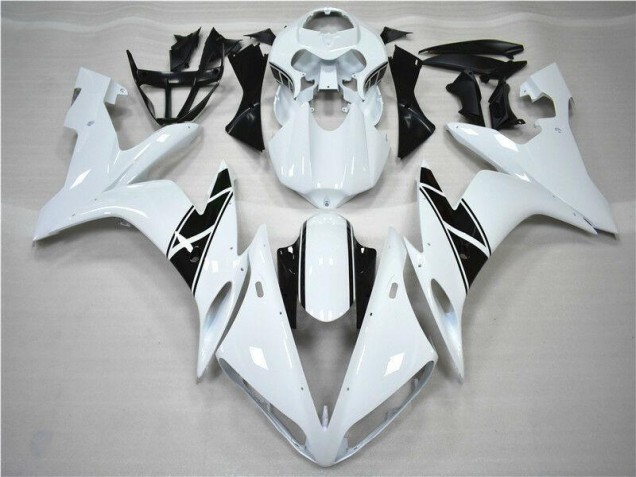 Carenagem & Plástico Yamaha R1 2004-2006 - Branco Preto Carenagem & Plástico Yamaha R1 2004-2006 - Branco Preto
