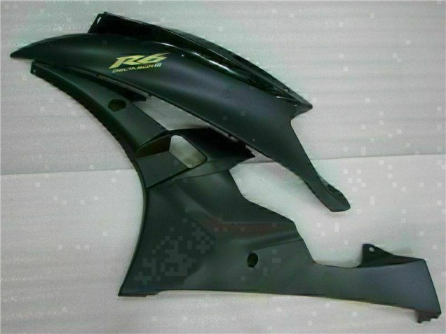Carenagem & Plástico Yamaha R6 2006-2007 - Preto Fosco Carenagem & Plástico Yamaha R6 2006-2007 - Preto Fosco