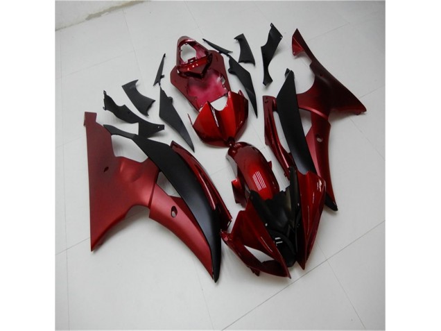 Carenagem & Plástico Yamaha R6 2008-2016 - Vermelho Preto Carenagem & Plástico Yamaha R6 2008-2016 - Vermelho Preto