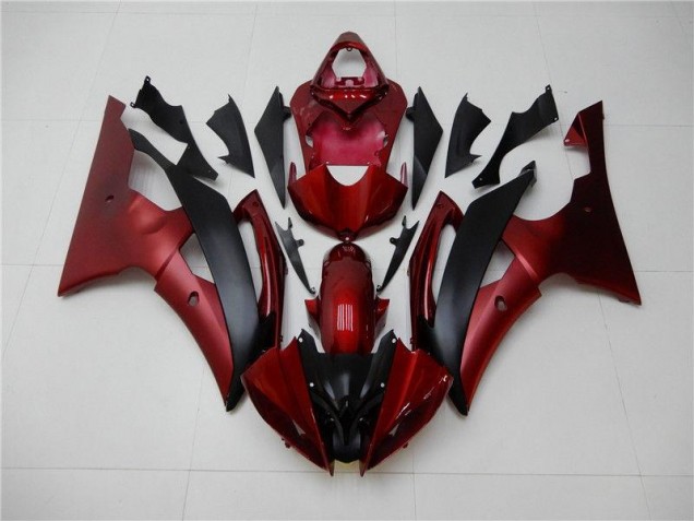 Carenagem & Plástico Yamaha R6 2008-2016 - Vermelho Preto Carenagem & Plástico Yamaha R6 2008-2016 - Vermelho Preto