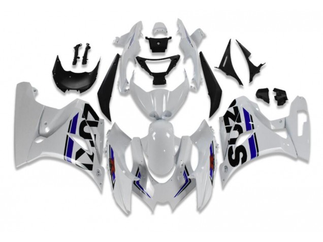 Carenagem Suzuki GSXR 1000 2017-2023 - Branco Azul Carenagem Suzuki GSXR 1000 2017-2023 - Branco Azul