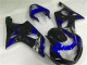 Carenagem Suzuki GSXR 1000 K1 2000-2002 - Azul Preto Carenagem Suzuki GSXR 1000 K1 2000-2002 - Azul Preto