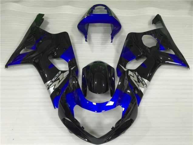 Carenagem Suzuki GSXR 1000 K1 2000-2002 - Azul Preto Carenagem Suzuki GSXR 1000 K1 2000-2002 - Azul Preto