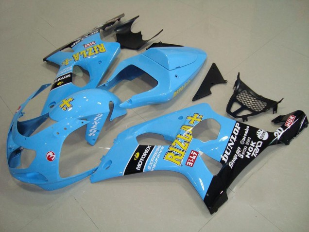Carenagem Suzuki GSXR 1000 K1 2000-2002 - Azul Preto Carenagem Suzuki GSXR 1000 K1 2000-2002 - Azul Preto