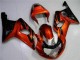Carenagem Suzuki GSXR 1000 K1 2000-2002 - Laranja Preto Carenagem Suzuki GSXR 1000 K1 2000-2002 - Laranja Preto