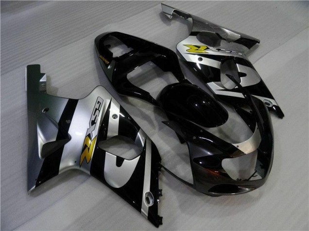 Carenagem Suzuki GSXR 1000 K1 2000-2002 - Prata Preto Carenagem Suzuki GSXR 1000 K1 2000-2002 - Prata Preto