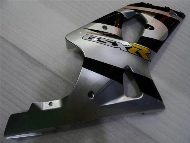 Carenagem Suzuki GSXR 1000 K1 2000-2002 - Prata Preto Carenagem Suzuki GSXR 1000 K1 2000-2002 - Prata Preto