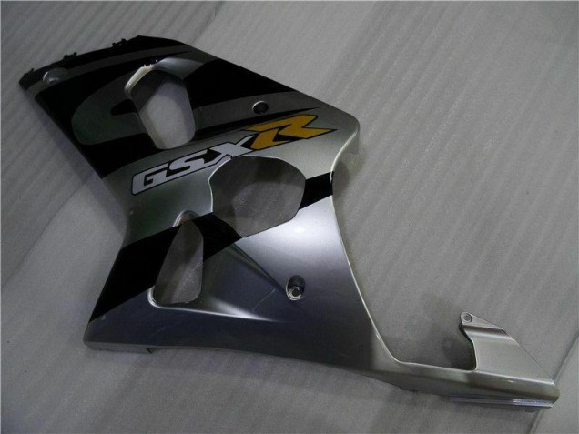 Carenagem Suzuki GSXR 1000 K1 2000-2002 - Prata Preto Carenagem Suzuki GSXR 1000 K1 2000-2002 - Prata Preto