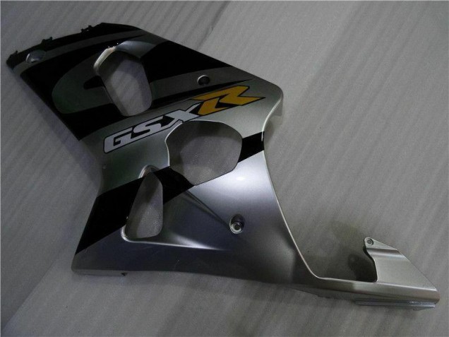 Carenagem Suzuki GSXR 1000 K1 2000-2002 - Prata Preto Carenagem Suzuki GSXR 1000 K1 2000-2002 - Prata Preto