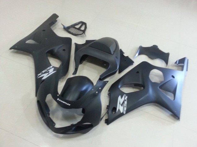Carenagem Suzuki GSXR 1000 K1 2000-2002 - Preto Fosco & Prata GSXR Carenagem Suzuki GSXR 1000 K1 2000-2002 - Preto Fosco & Prata GSXR